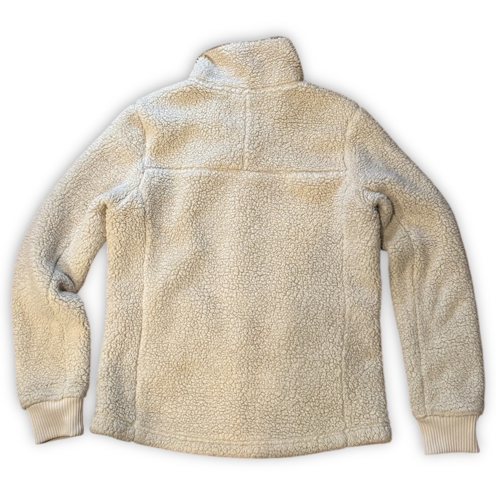 The North Face Campshire Full Zip Sherpa Fleece Jacket Women’s S Beige/Khaki Tan - Picture 9 of 11